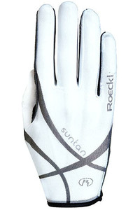 2022 Roeckl Laila Riding Gloves 3302-001 - White